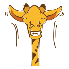 [LINEスタンプ] Jao Giraffe by Ployda's