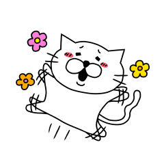 [LINEスタンプ] にゃん太郎 日常編