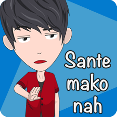 [LINEスタンプ] Jayden comes to Makassar