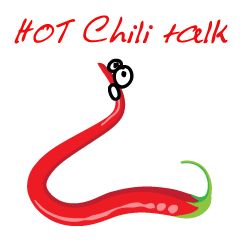[LINEスタンプ] Hot Chili talk