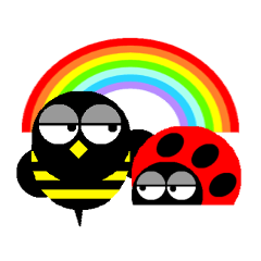 [LINEスタンプ] MAYABEE ＆ Friend