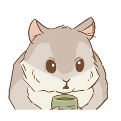 [LINEスタンプ] おてがる小動物日常会話