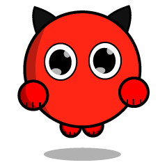 [LINEスタンプ] Sweet Devil ( Si Manis Devil )