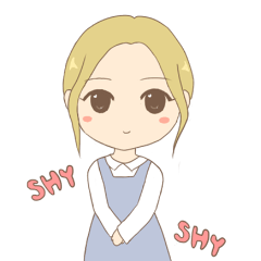 [LINEスタンプ] Shyna
