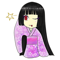 [LINEスタンプ] Aoi chan's daily life