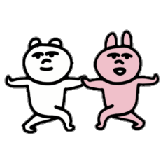 [LINEスタンプ] 挑発的なくまさん その2