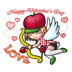 [LINEスタンプ] Kippi -Happy Valentine's Day-の画像（メイン）