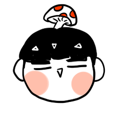 [LINEスタンプ] DMUSHROOM BOY