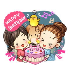 [LINEスタンプ] Janny