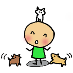 [LINEスタンプ] Mini PingPong