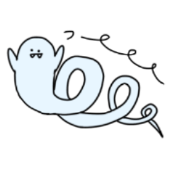 [LINEスタンプ] ほのぼのおばけ