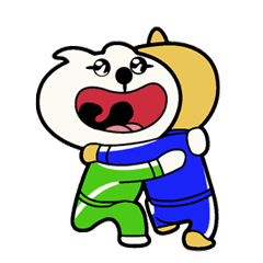[LINEスタンプ] come on Tan