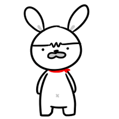 [LINEスタンプ] Magician rabbit RD1
