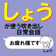 [LINEスタンプ] 超★しょう(ショウ)なネコ