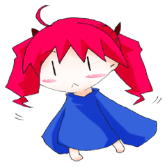 [LINEスタンプ] ゆるゆる少女 冬