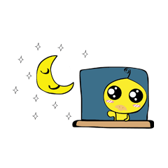 [LINEスタンプ] silly duck