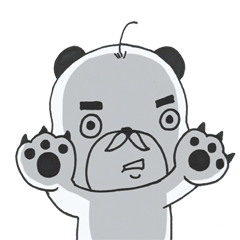 [LINEスタンプ] Only one hair