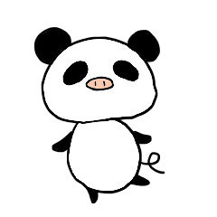 [LINEスタンプ] BUTA PANDA sticker