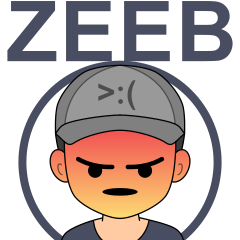 [LINEスタンプ] ZEEB : Anak Zeeb (Zeeblogi)