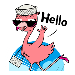 [LINEスタンプ] Miss MIA 
