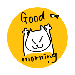 [LINEスタンプ] お気楽ねこスタンプ 