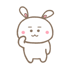 [LINEスタンプ] ハッピーうさたん 
