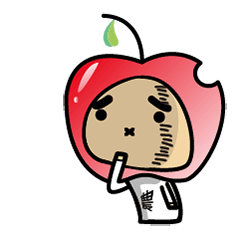 [LINEスタンプ] Apple growers 