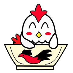 [LINEスタンプ] CHICKEN CUTE NEX