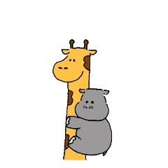 [LINEスタンプ] コビトカバさん