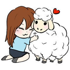 [LINEスタンプ] Paws and me