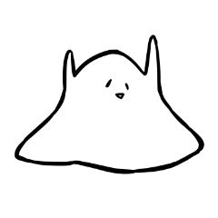 [LINEスタンプ] 生まれたてのスライムさん