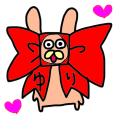 [LINEスタンプ] ゆりちゃん専用ー！！うさぎいい