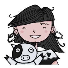 [LINEスタンプ] KuKu Girl ＆ KuKu Pig