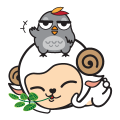[LINEスタンプ] Simong ＆ Gugu's trivial daily life 