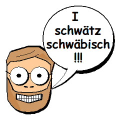 [LINEスタンプ] Swabian - Schwaebisch