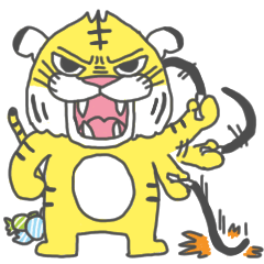 [LINEスタンプ] アメとムチ(西宮JC)