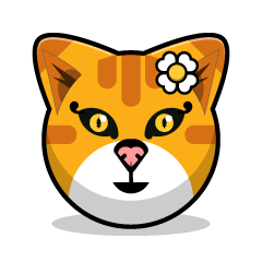 [LINEスタンプ] Kitty Cat Stickers - Feline Emoji