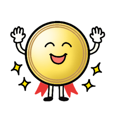 [LINEスタンプ] 金メダル
