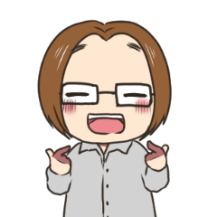 [LINEスタンプ] センター分けメガネ君