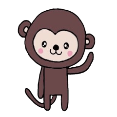 [LINEスタンプ] Monkey Nanii