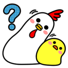 [LINEスタンプ] Have good year ！！ with chickens ！！ ^0^