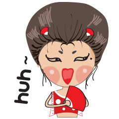 [LINEスタンプ] Love Bow Girl