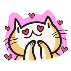 [LINEスタンプ] Fat Neko Cat