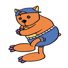 [LINEスタンプ] ブレブ ・ザ・ウォンバット