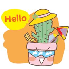 [LINEスタンプ] Cactus Jaa 