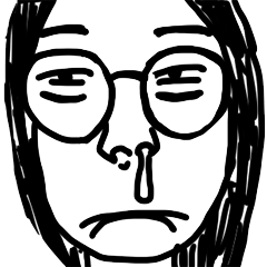[LINEスタンプ] Snivel girl