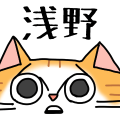 [LINEスタンプ] 浅野さん専用スタンプ(関西弁) 