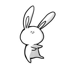 [LINEスタンプ] ただのうさぎ にひきめ fetchpriority=high