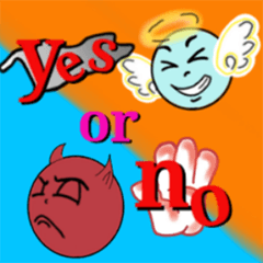 [LINEスタンプ] Angelish vs Devilish v2