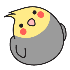 [LINEスタンプ] Our Cockatiel